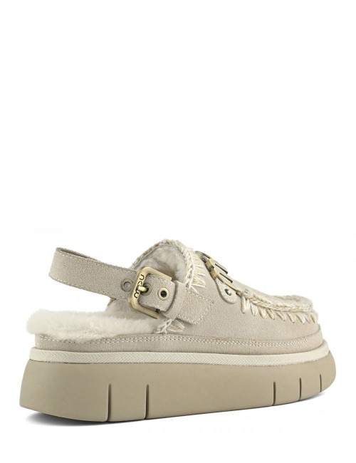 Bounce clog back strap chalk