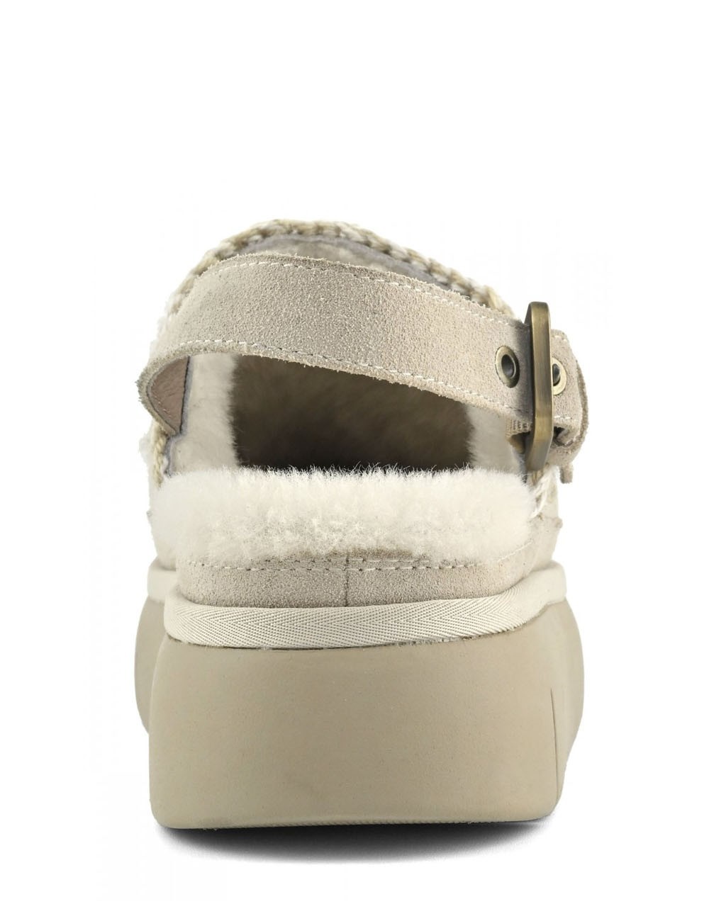 Bounce clog back strap chalk