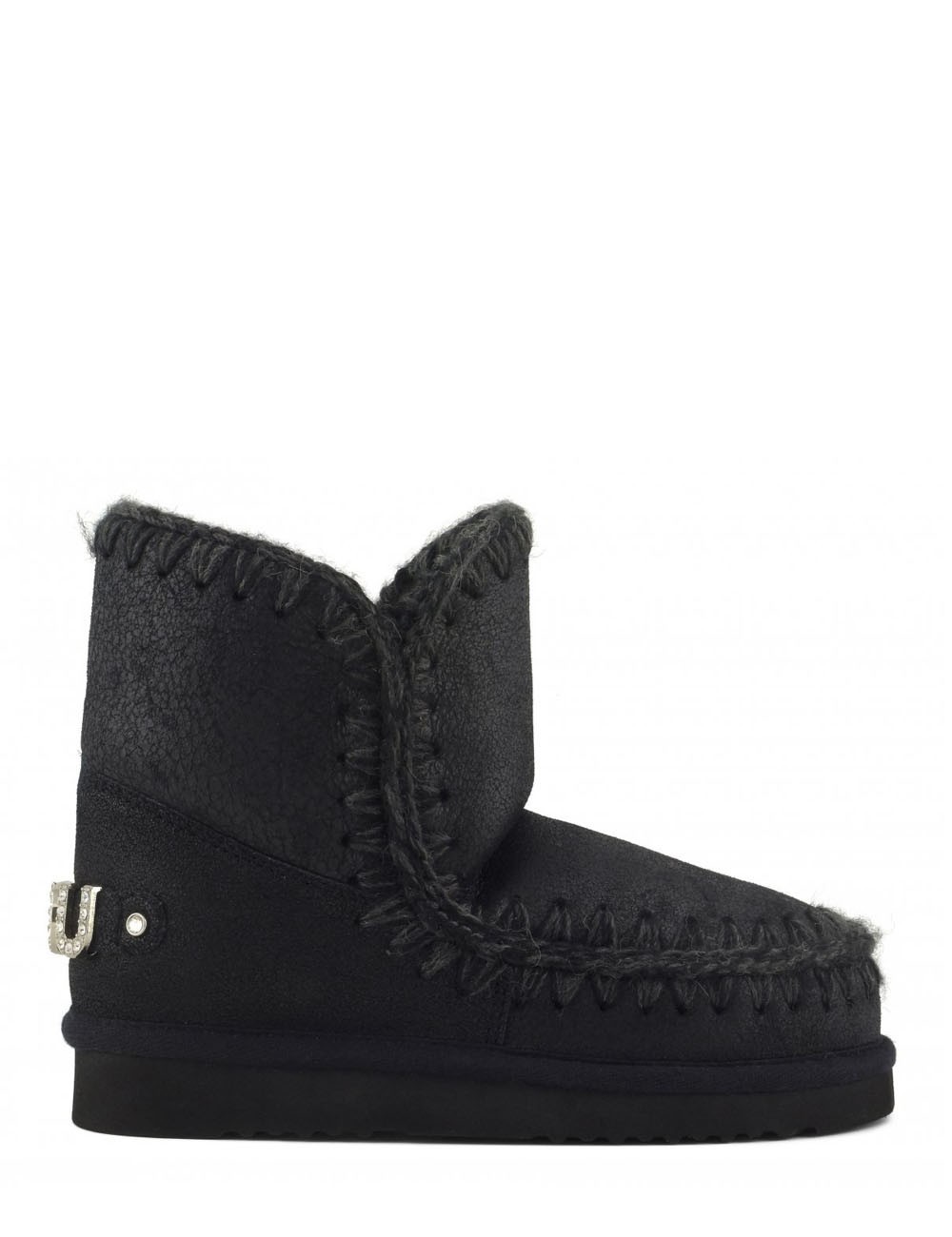 Eskimo 18 rhinestones logo black