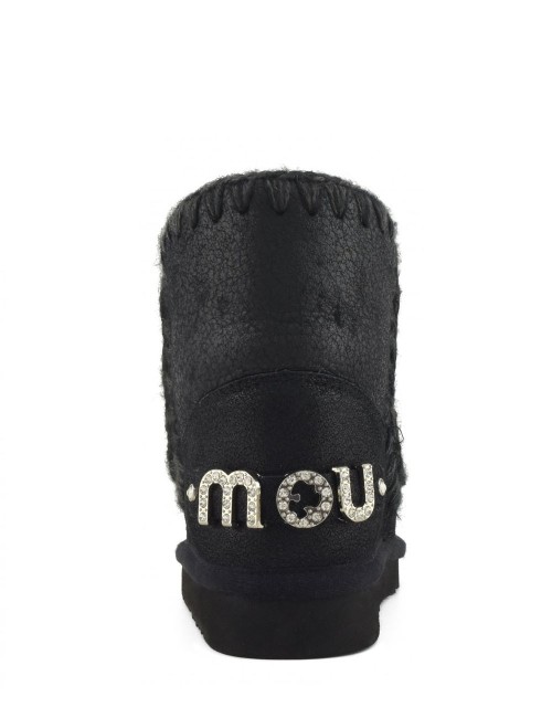 Eskimo 18 rhinestones logo black