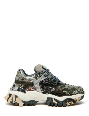 SNEAKERS JEWEL BLACK GREY