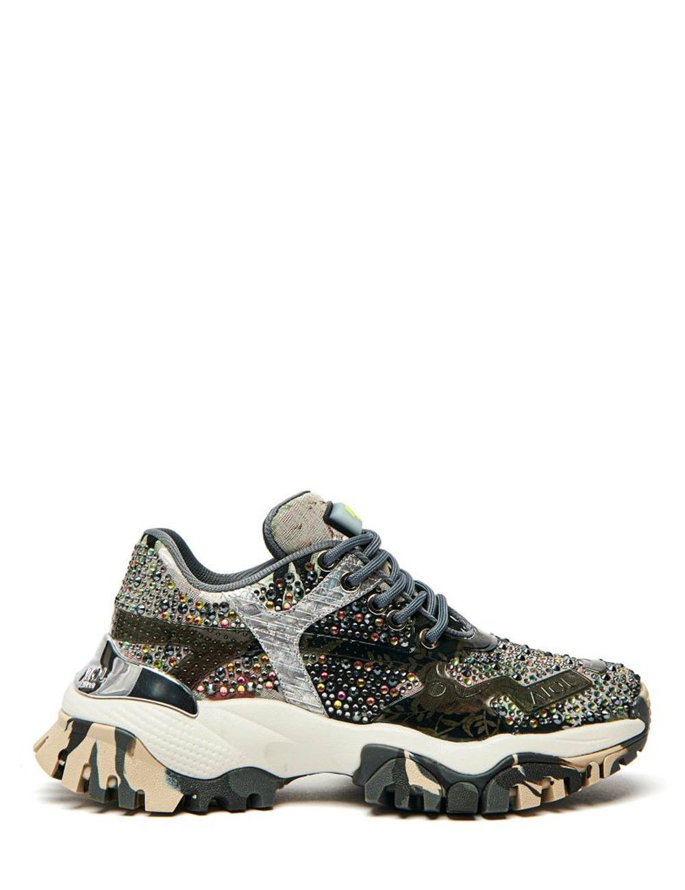 SNEAKERS JEWEL BLACK GREY