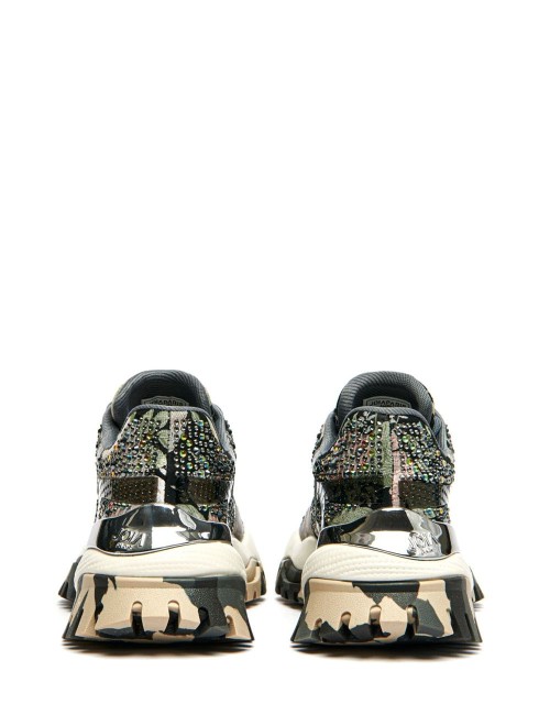SNEAKERS JEWEL BLACK GREY