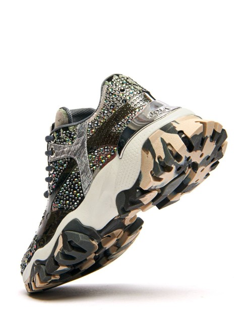 SNEAKERS JEWEL BLACK GREY