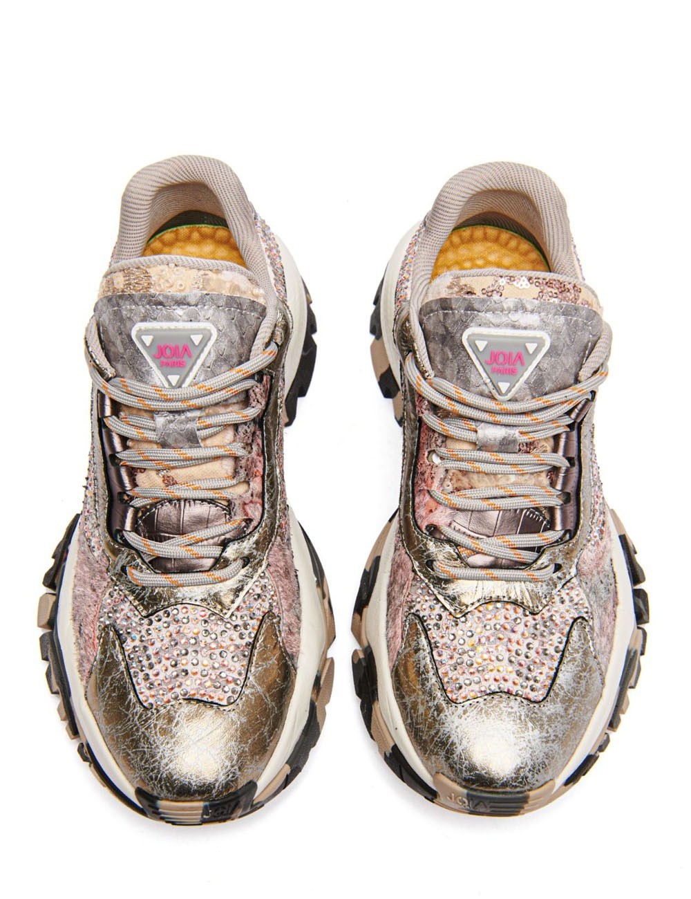 SNEAKERS DIAMOND SILVER WHITE