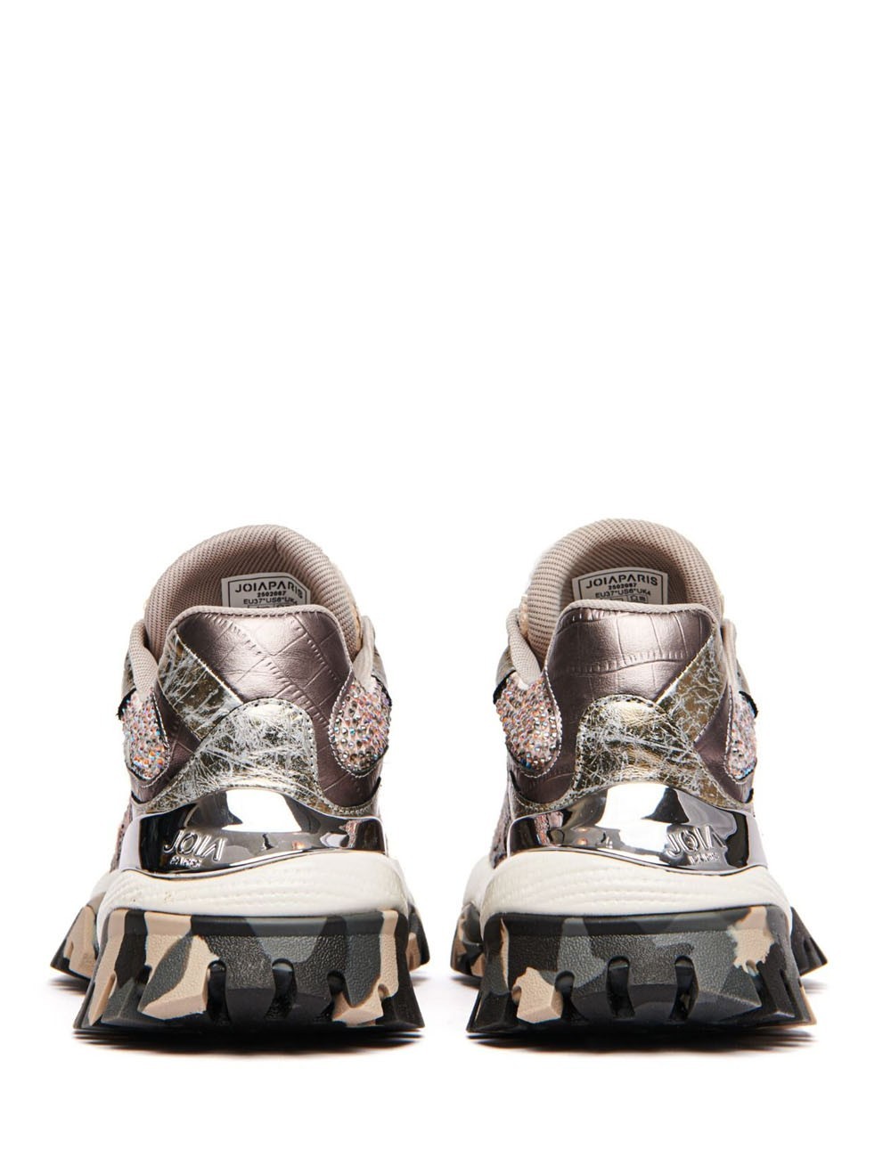 SNEAKERS DIAMOND SILVER WHITE