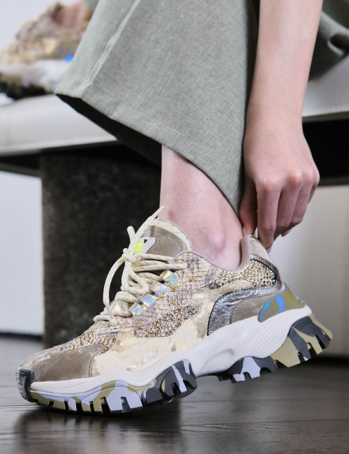 SNEAKERS DIAMOND BEIGE WHITE