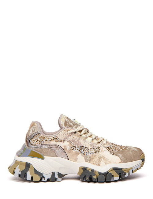 SNEAKERS DIAMOND BEIGE WHITE
