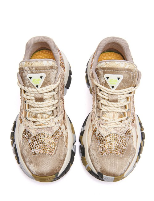 SNEAKERS DIAMOND BEIGE WHITE