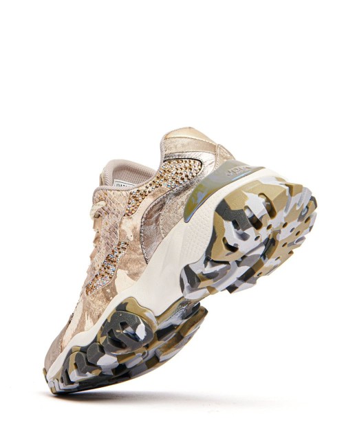 SNEAKERS DIAMOND BEIGE WHITE