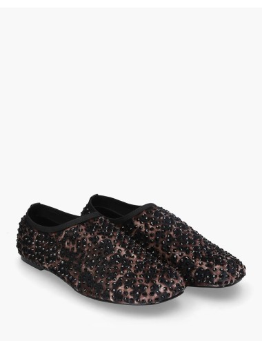 Vanity Rhinestone Loafer Animal Print