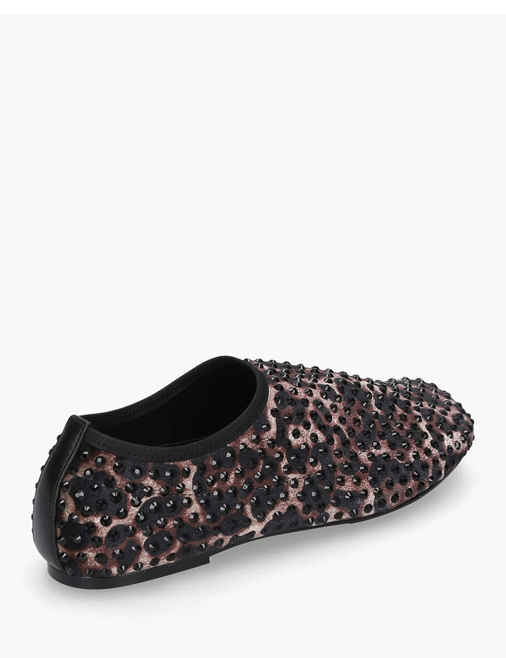 Vanity Rhinestone Loafer Animal Print