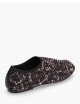 Vanity Rhinestone Loafer Animal Print