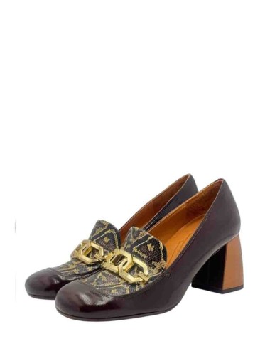 Mocassino con tacco SYBRO