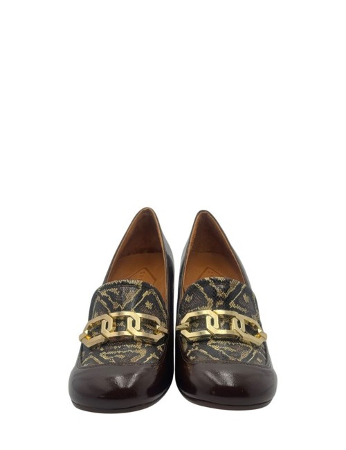 Mocassino con tacco SYBRO