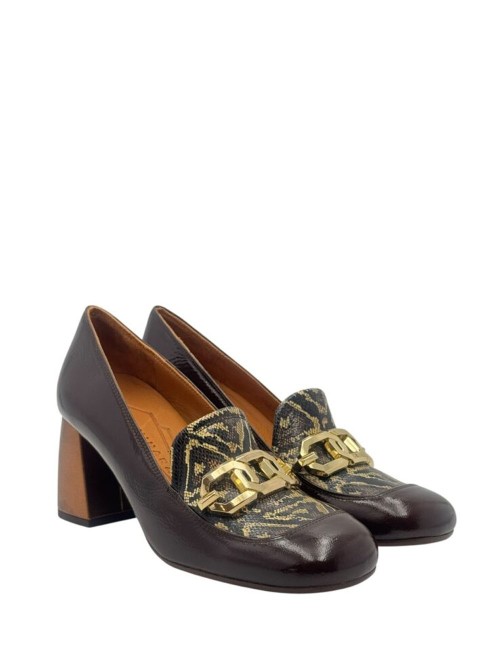 Mocassino con tacco SYBRO