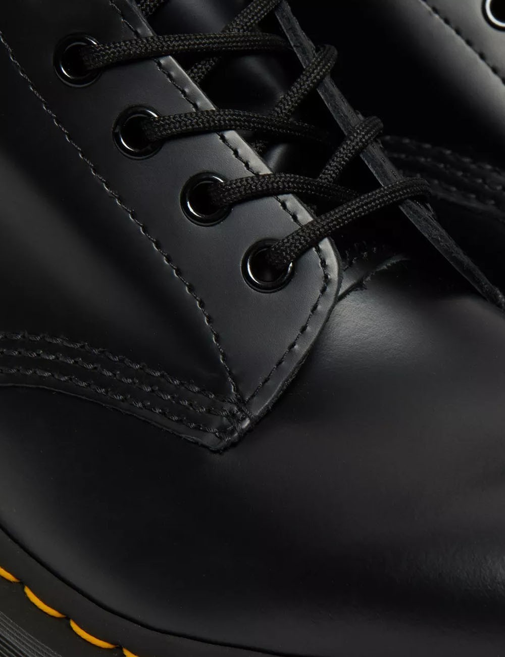 Stivali Platform Bex 1460 in pelle Smooth neri
