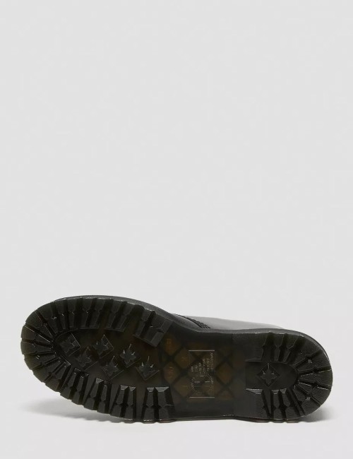 Stivali Platform Bex 1460 in pelle Smooth neri