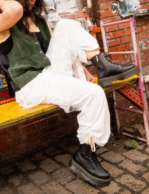 Jadon III Pisa Leather Platform Boots