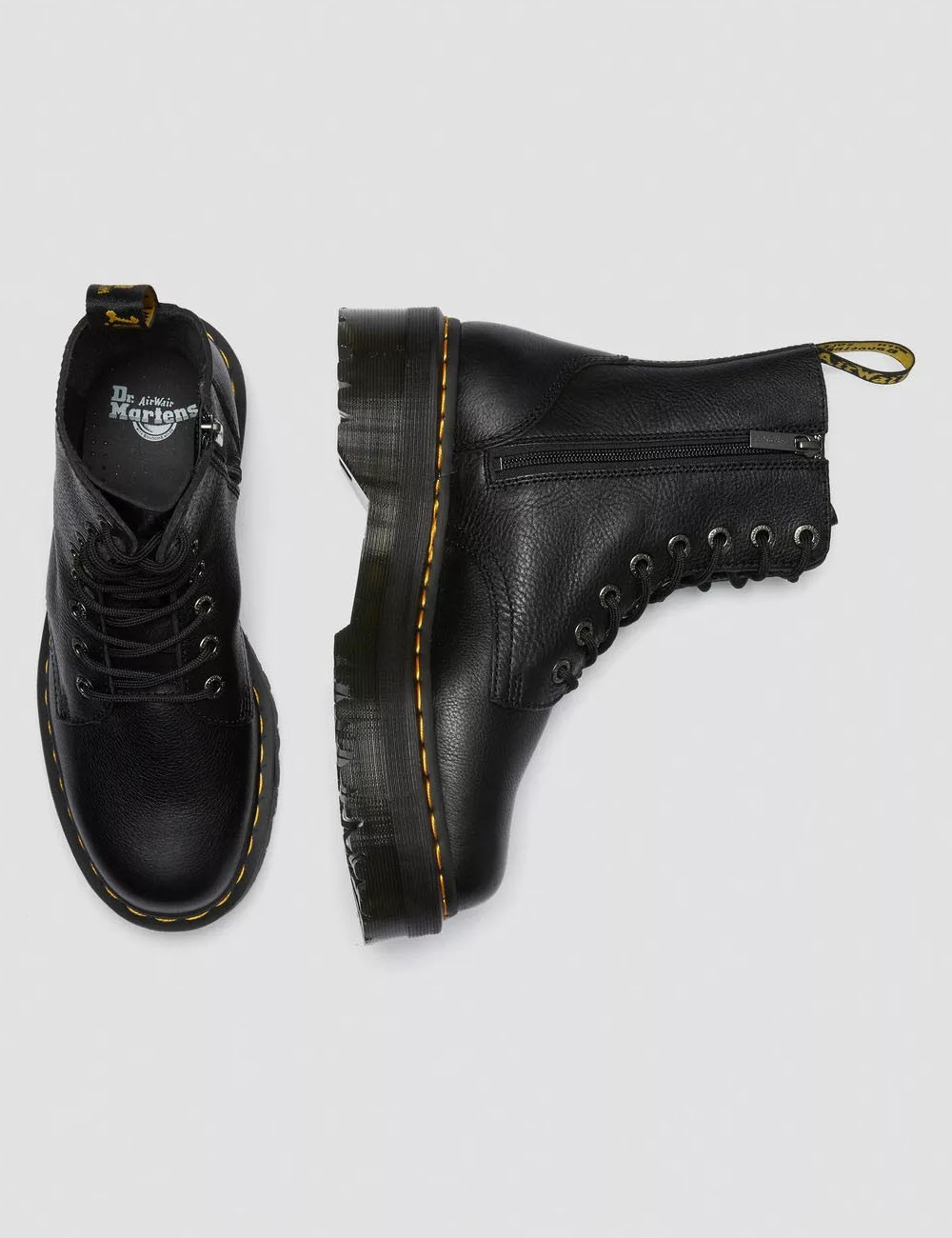 Jadon III Pisa Leather Platform Boots