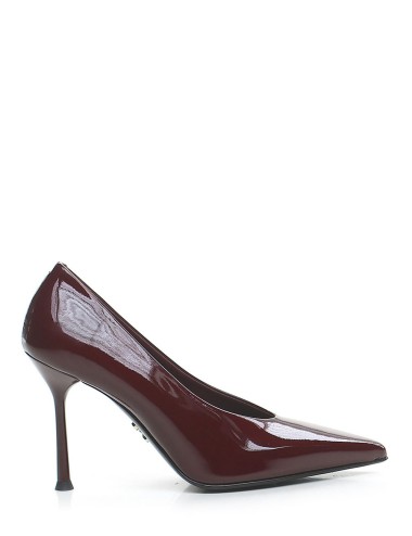 Decolleté Moderna56 in vernice red laque