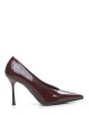 Decolleté Moderna56 in vernice red laque