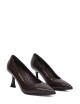 Decolleté Jolie56 in vernice marrone