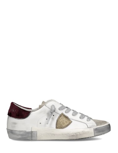 Sneakers Prsx Tennis White Burgundy