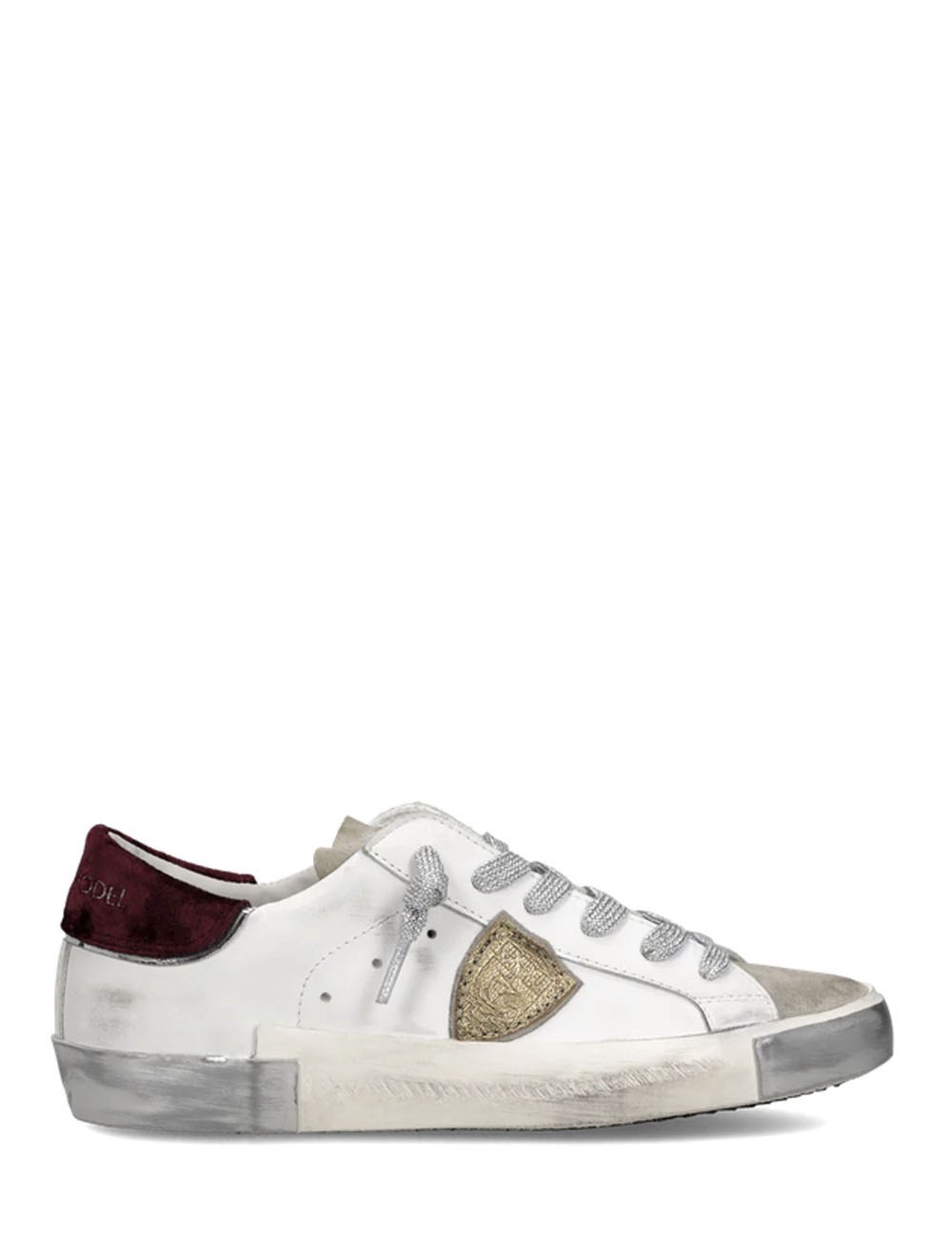 Sneakers Prsx Tennis White Burgundy