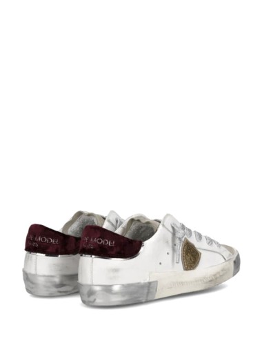 Sneakers Prsx Tennis White Burgundy