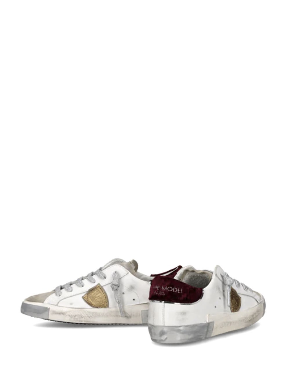 Sneakers Prsx Tennis White Burgundy