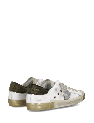 Sneakers Prsx Bianco Verde Militare