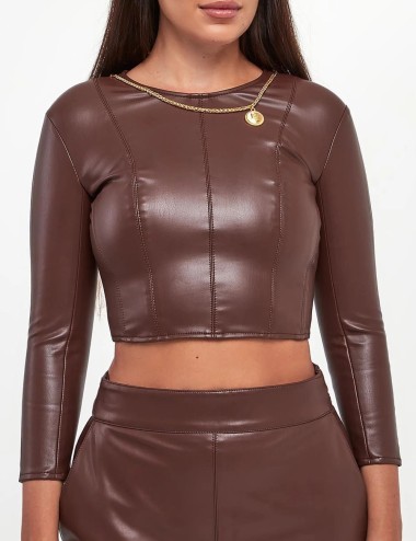 Top with necklace and charm coffee