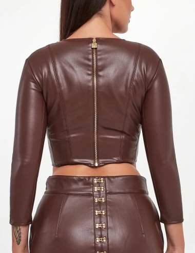 Top with necklace and charm coffee