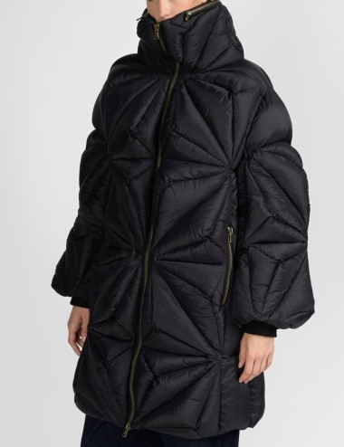 Piumino Diamond long black