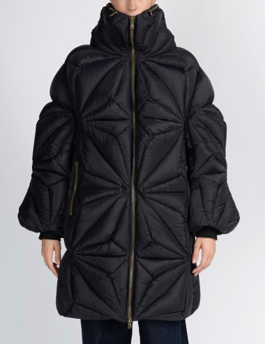 Piumino Diamond long black