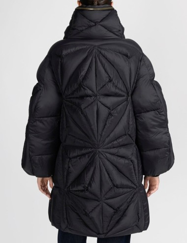 Piumino Diamond long black