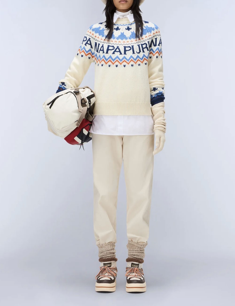 Maglione Fiames biege