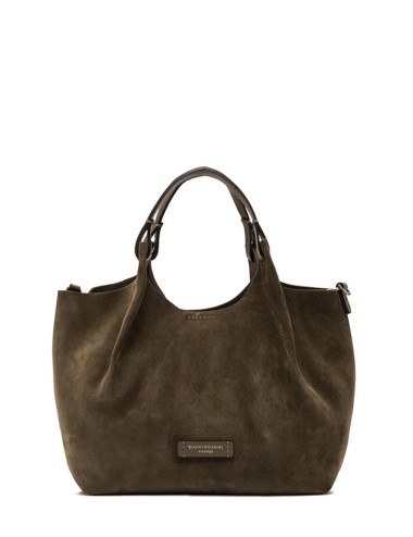 Hand bag Dua suede daino
