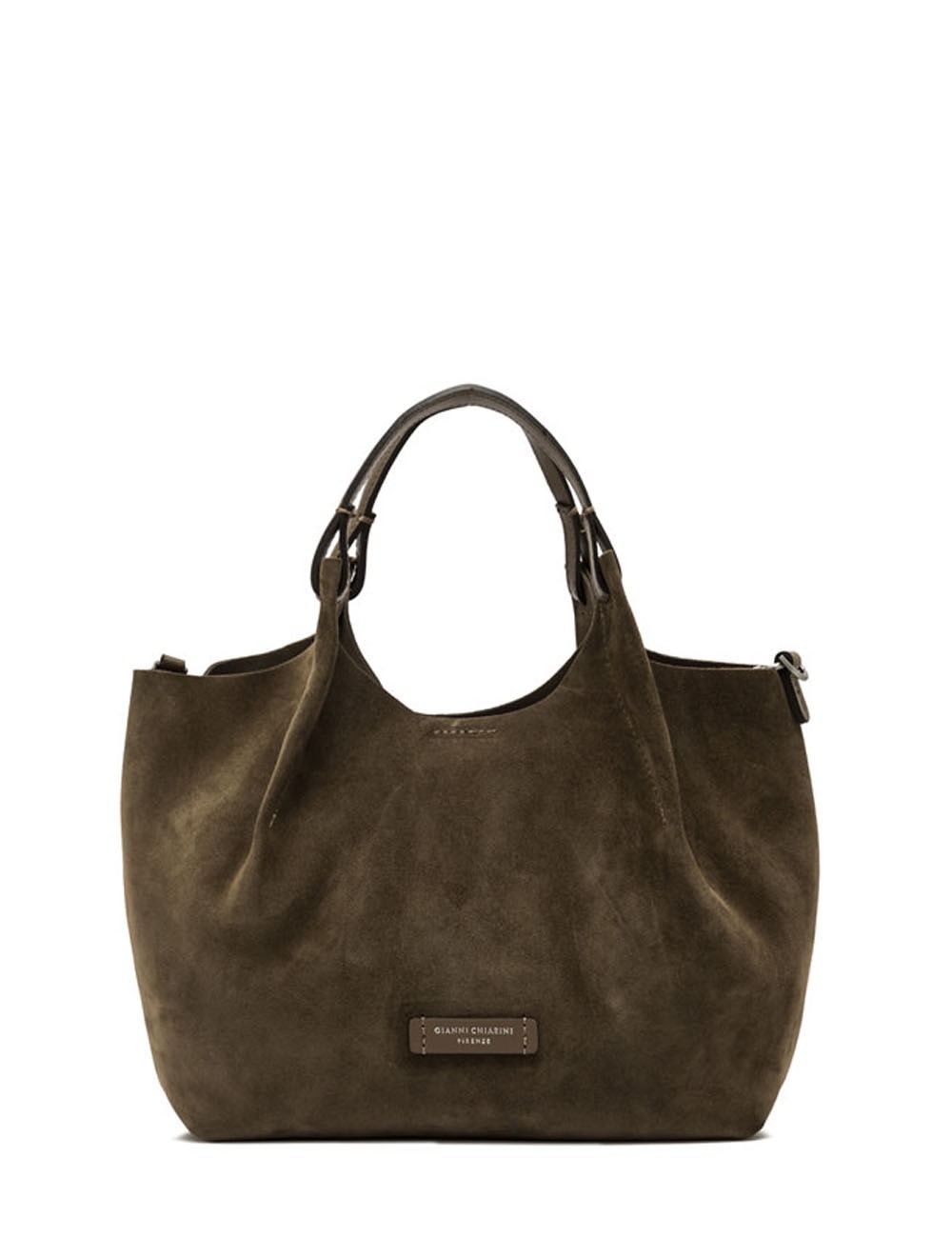 Hand bag Dua suede daino