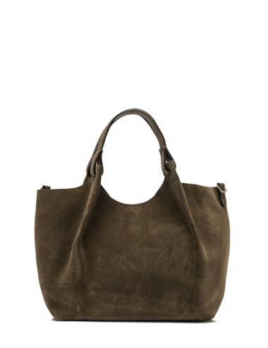 Hand bag Dua suede daino