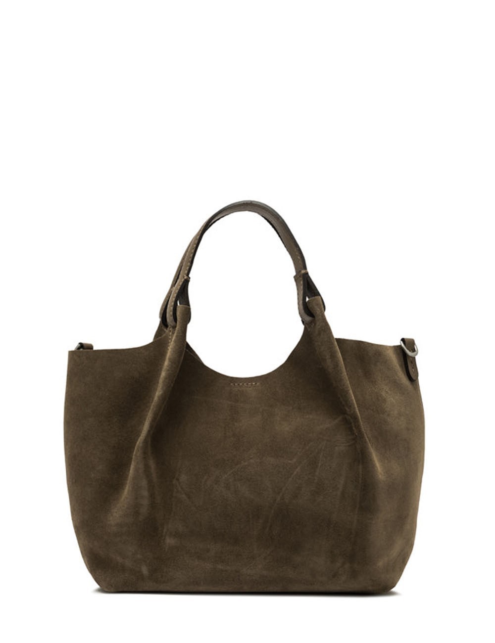 Hand bag Dua suede daino