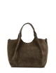Hand bag Dua suede daino