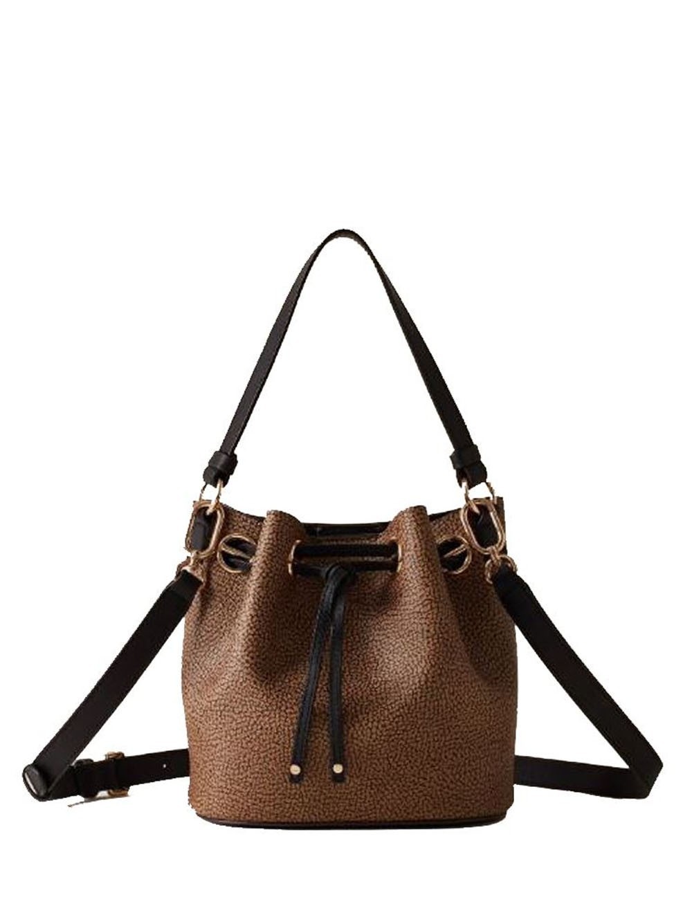 Borsa secchiello Marèe op naturale nero