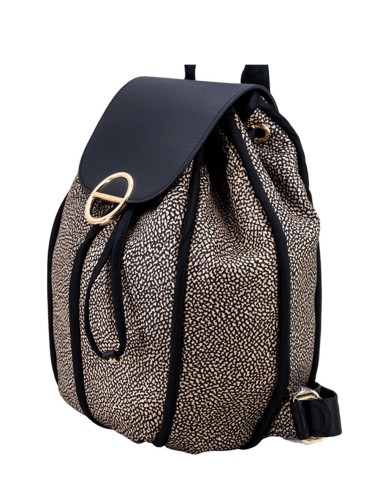 ZAINO MEDIUM OP NATURALE NERO