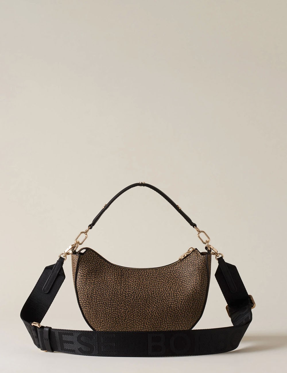 BORSA CROSS OVER SMALL OP NATURALE NERO