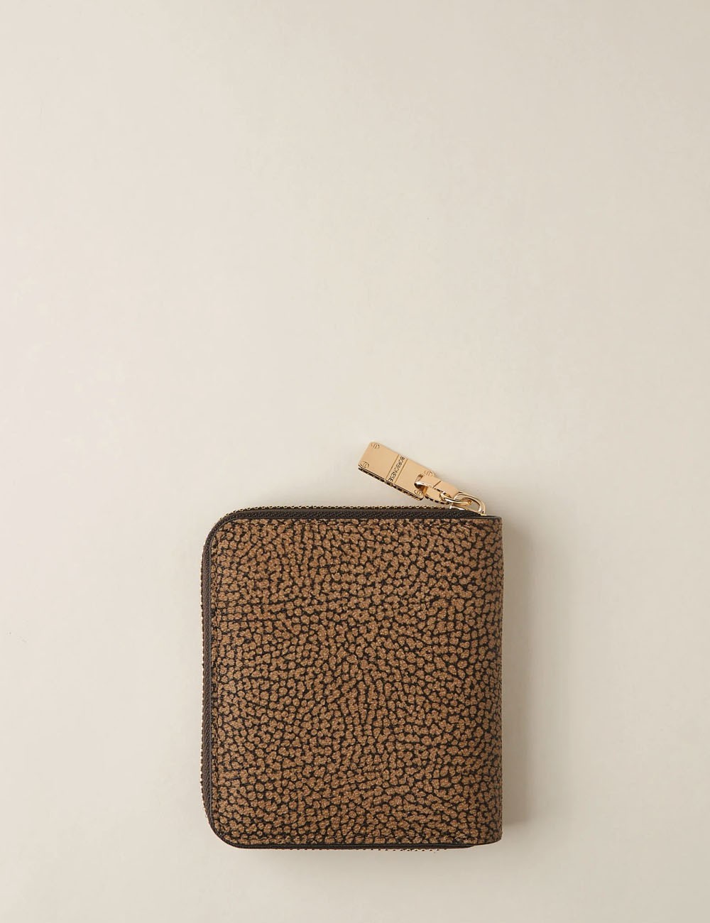 PORTAFOGLIO SMALL ZIP AROUND OP NATURALE NERO