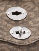 SMALL POSTINA® BAG IN NUBUCK BEIGE LEOPARDO
