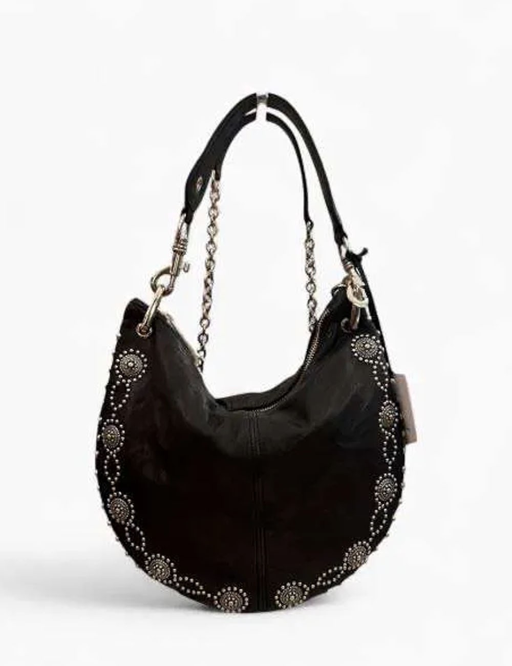 Borsa Rodeo plus parker in pelle nera