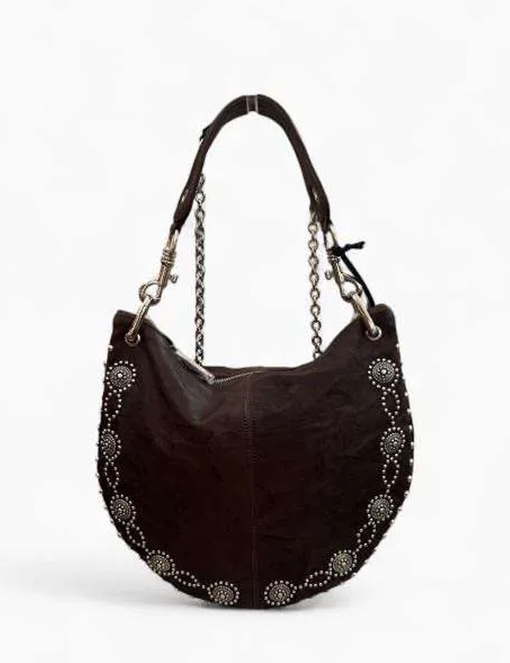 Rodeo plus parker in pelle marrone